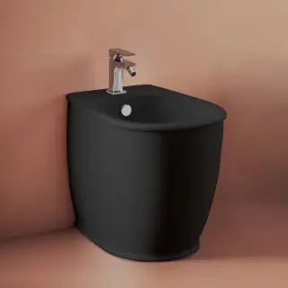 Биде Art Ceram ATELIER ATB002.17;00 черный матовый