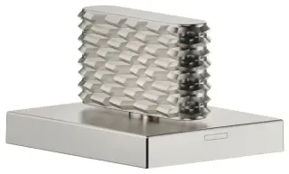 Вентиль боковой запирание вправо холодный 60x47 мм платина матовая