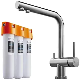 Смеситель для кухни Omoikiri NAGANO 4011.8028 нержавеющая сталь