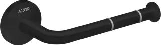 Держатель для туалетной бумаги AXOR UNIVERSAL CIRCULAR 42856670 матовый черный