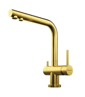 Смеситель для кухни Omoikiri NAGANO 4994178 светлое золото LG