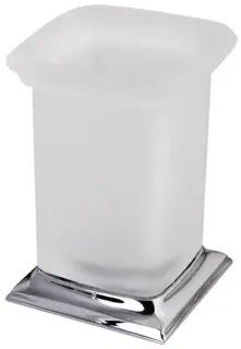 Стакан Colombo Design Portofino B3241 хром/белый