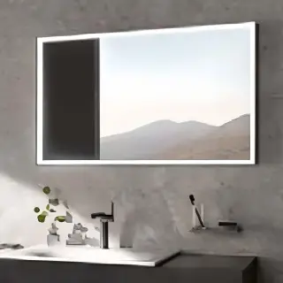 Зеркало для ванной Keuco ROYAL LUMOS 14597134000 серебристый анодированный