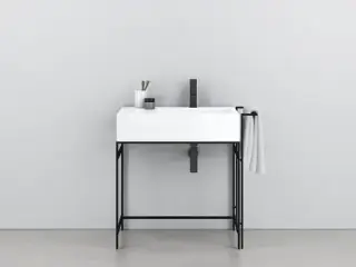 Консоль для ванной комнаты Cielo Narciso Mini NASTM.NM Matt Black