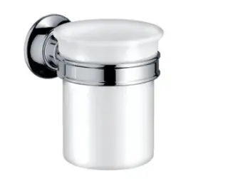 Стакан AXOR Montreux 42134250 брашированное золото/бел