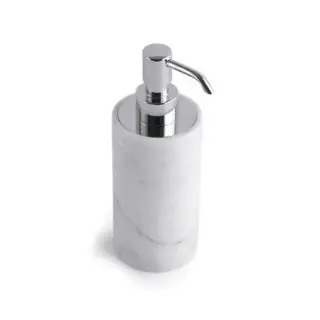 Дозатор Bertocci CARRARINO 124.4701.0000 Bianco Carrara/хром