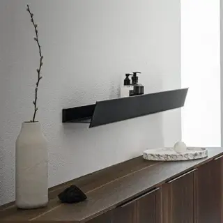 Полка для ванной Arbi Slide V148 NERO OSSIDATO