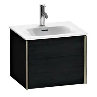 База под раковину Duravit XViu XV40310B116 Black Oak-16/рама champagne матовый-B1