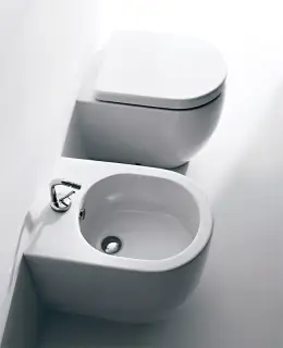 Биде Kerasan Flo 312001 белое