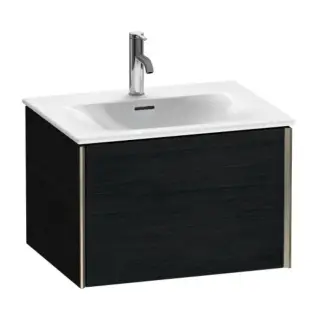 База под раковину Duravit XViu XV40320B116 Black Oak-16/рама champagne матовый-B1