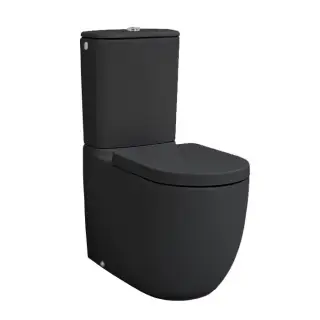 Бачок моноблока 32*50h черный матовый