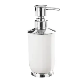 Дозатор Gentry Home Lady 8810 хром / белый