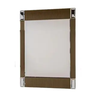 Зеркало Oasis Rialto с профилем из цветного стекла