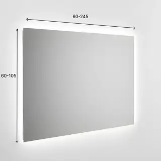 Зеркало для ванной Oasis DALÌ FULL 0DALXX8_ _ _ 260090