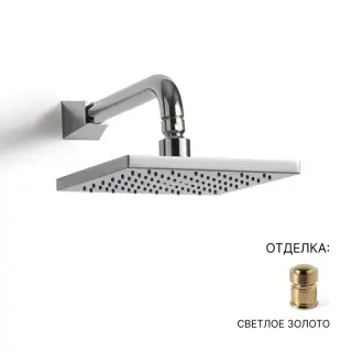 Верхний душ Devon&Devon 2TIME240OT светлое золото