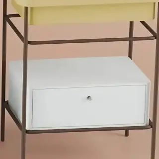 Мебель для ванной комнаты Art Ceram FUORI SCALA ACM040.05 Цвет- белый матовый