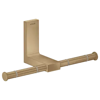Держатель для туалетной бумаги AXOR UNIVERSAL RECTANGULAR 42657140 шлифованная бронза