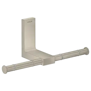 Держатель для туалетной бумаги AXOR UNIVERSAL RECTANGULAR 42657820 шлифованный никель