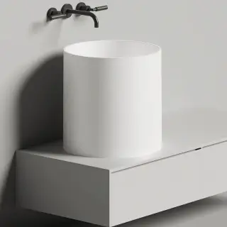 Раковина накладная матовая SALINI ARMONIA 04