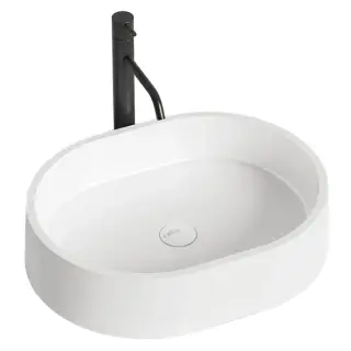 Раковина накладная матовая SALINI GLORIA 10