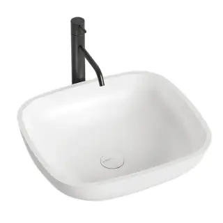 Раковина накладная матовая SALINI GLORIA 08