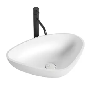 Раковина накладная матовая SALINI GLORIA 06