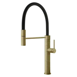 Смеситель для кухни Gessi 316 MECCANICA 60012#727 браш.латунь PVD