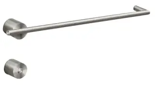 Полотенцесушитель электрический CEA EQUILIBRIO EQB11L = TRS01+SEL01+BOT03 полированная сталь