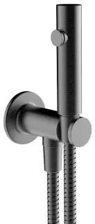 Ершик туалетный Gessi Inciso Total Look 58151#707 цвет-Black Metal Brushed PVD