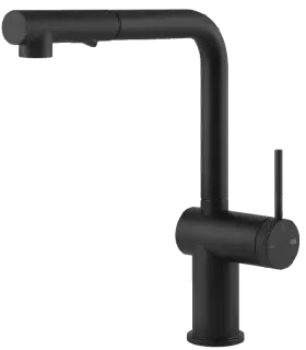 Смеситель для кухни Gessi INEDITO-GODRONATO 60477#299 Black XL