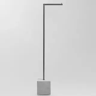 Держатель для туалетной бумаги Antonio Lupi BIVIO BIVIO1 база MARMO CARRARA/нерж.сталь сатинированная