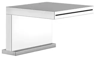 Излив Gessi Rettangolo 20191#031 хром