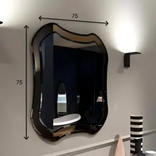 Зеркало для ванной Antonio Lupi LUXOR LUXOR875 рама - бронза