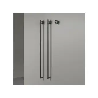 Полотенцесушитель электрический CEA EQUILIBRIO EQB32KDS = TRS01+SEL02(x2шт.)+BOT03 Black Diamond