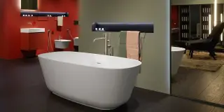 Полка для ванной Antonio Lupi Ombra OMBRAL.170 черный