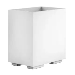 Корзина Gessi Rettangolo 20990#031 хром/белый