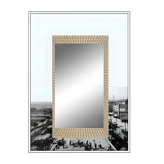 Зеркало для ванной Antonio Lupi Collage White309 белый матовый