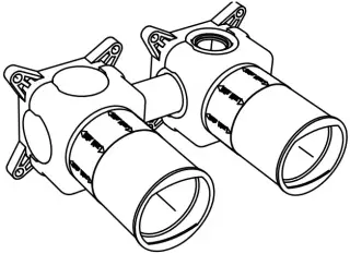 Встраиваемая часть 16.2*12,1*h7 Brass/Grafite