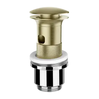 Донный клапан Gessi 01422#727 браш.латунь PVD