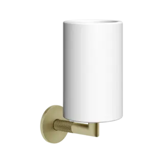 Стакан Gessi ANELLO 63707#727 White/Brushed Brass PVD/727