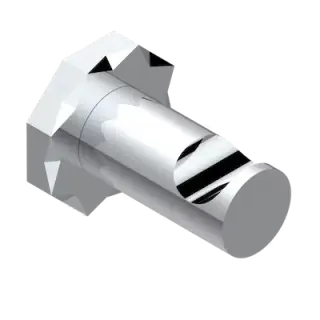 Крючок THG NIHAL IVORY PORCELAIN U2N.A02.517 хром