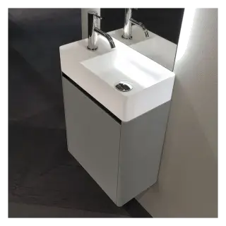 База под раковину Antonio Lupi SIMPLO SMPAMANI.DX CRETA GOFFRATO-516