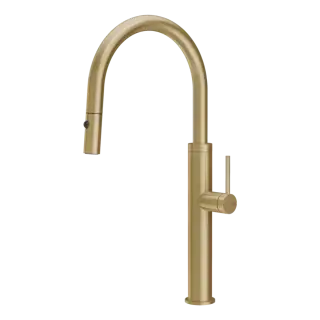 Смеситель для кухни Gessi GESSI316 60022#727 браш.латунь PVD