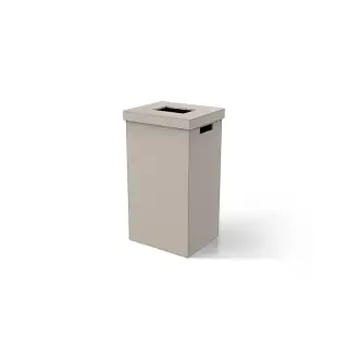 Decor Walther 0937549 BROWNIE AWB Корзина для полотенец / Имитация кожи цвета тауп