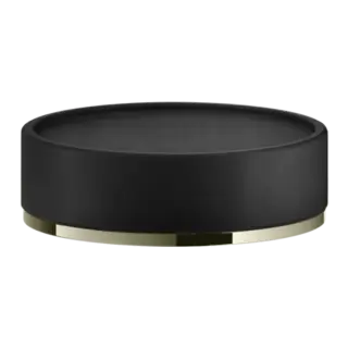 Мыльница Gessi INCISO/VENTI20 58526#720 черный/Металлик PVD