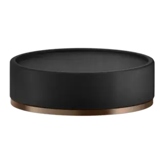 Мыльница Gessi INCISO/VENTI20 58526#708 черный/браш.Медный PVD