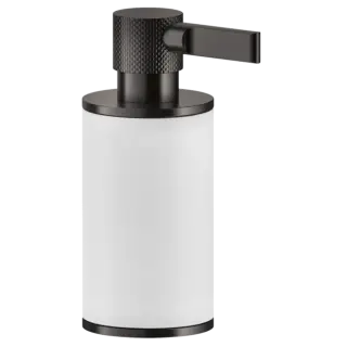 Дозатор Gessi INCISO 58537#707 белый/Black Metal Brushed PVD