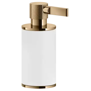 Дозатор Gessi INCISO 58537#735 белый/Warm Bronze PVD