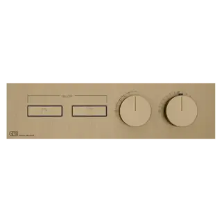 Термостат Gessi HI-FI 63012#726 Warm Bronze Brushed PVD