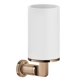 Стакан Gessi INCISO 58507#030 белый/Медный PVD